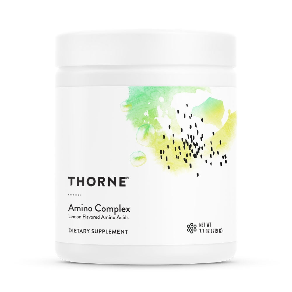 Amino Complex by Thorne Research. Lemon Flavor. 7.7 Ounce Powder
