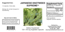 Japanese Knotweed Supreme Supplement Facts