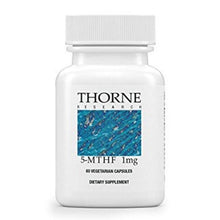 5-MTHF by Thorne. 60 veg cap. Fully Active Folate 1mg.
