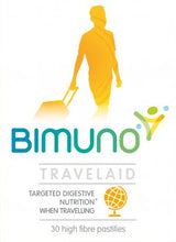 Bimuno Travelaid. Prebiotic Digestive Support. 30 Count. Increase Bifidobacteria