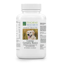 Canine Geriatric Basics by Thorne. Multivitamin and Botanical For Aging Dogs.