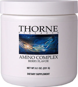 Amino Complex by Thorne Research. Berry Flavor. 8.1 Ounce Powder