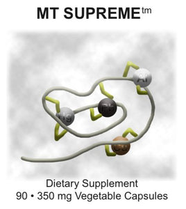 MT Supreme by Supreme Nutrition. Metal and Chemical Detox. 90 Caps.