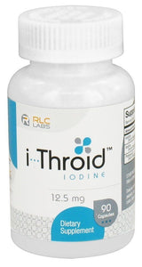 i-Throid (iThroid) by RLC Labs - 12.5 mg - 90 Capsules Compare to Iodoral Iodine