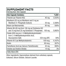 B-Complex #6 by Thorne Research. Active B Complex Containing Extra B6. 60 Caps.