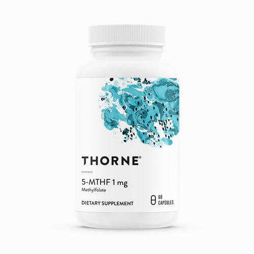 5-MTHF by Thorne. 60 veg cap. Fully Active Folate 1mg.