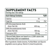 Omega-3 w/CoQ10 by Thorne. Optimal Absorption. Brain and Heart Health. 90 Gelcap