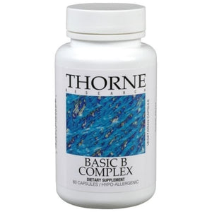 Basic B Complex by Thorne Research. 60 Vegetarian Capsules