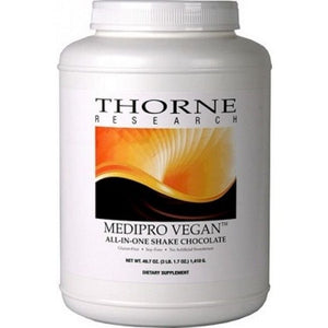 MediPro Vegan All-In-One Shake Chocolate by Thorne Research Replace With VeganPro Complex