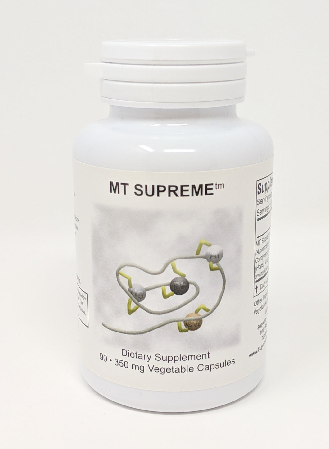 MT Supreme by Supreme Nutrition. Metal and Chemical Detox. 90 Caps.