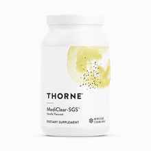 MediClear-SGS, Vanilla by Thorne Research. 37.8oz. Protein w/Detox Cofactors