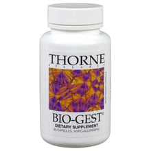 Bio-Gest 60's by Thorne Research. Digestive Enzyme Blend. Biogest. Small Bottle