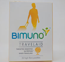 Bimuno Travelaid. Prebiotic Digestive Support. 30 Count. Increase Bifidobacteria