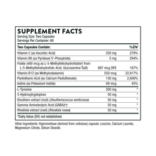 Deproloft-HF by Thorne Supplement Facts