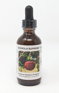 Acerola Supreme Immune Boosting, Natural Vitamin C and Flavonoids. 2oz