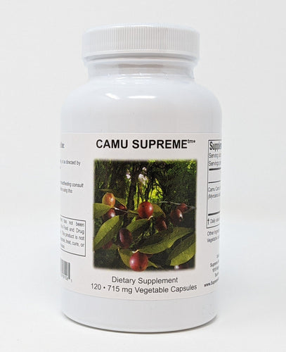 Camu Supreme by Supreme Nutrition 120 Caps. Inflammation, Immune, Detox, Allergies