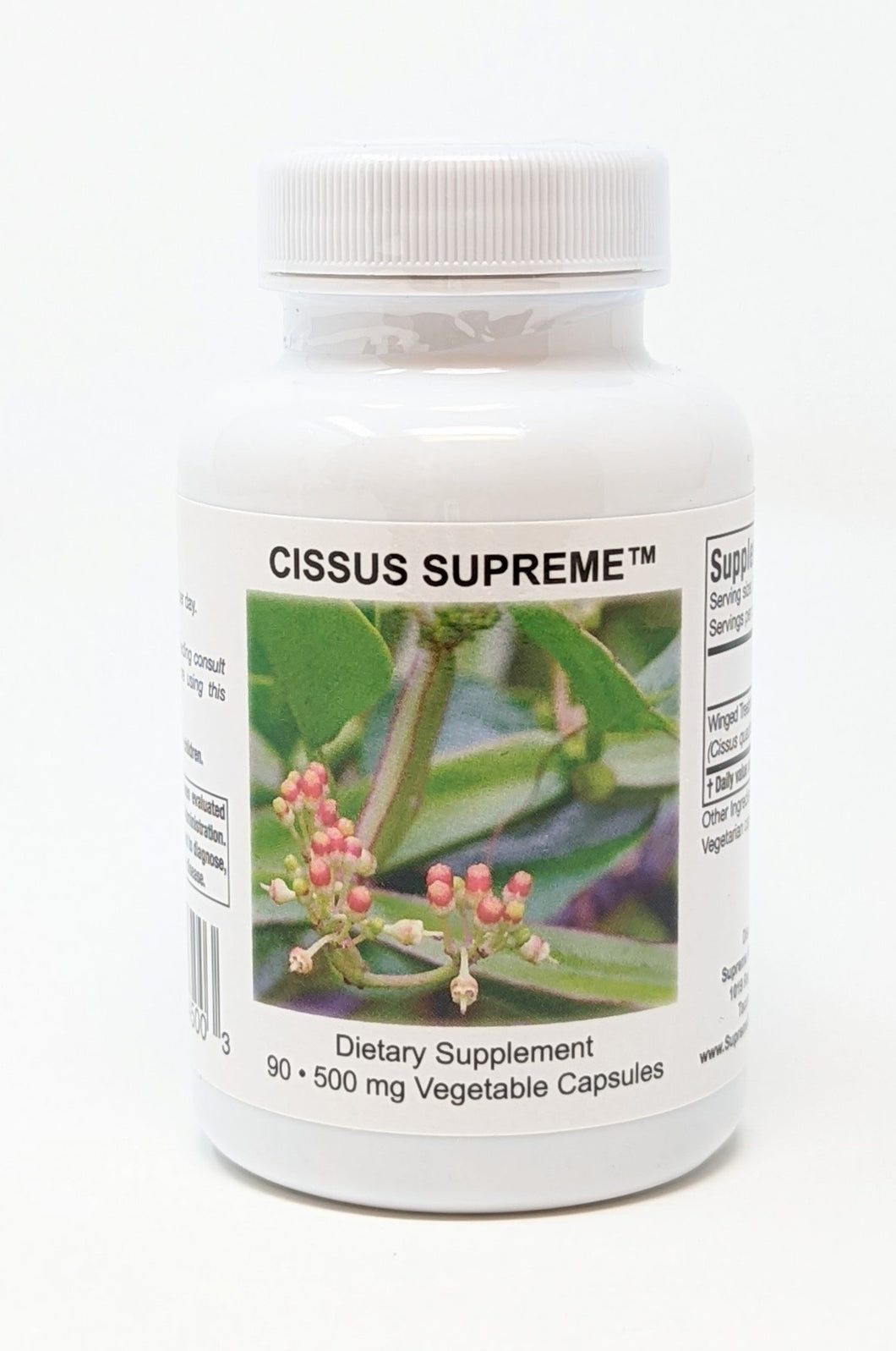Cissus Supreme by Supreme Nutrition. 90 Cap. For Aches and Pains. Antimicrobial