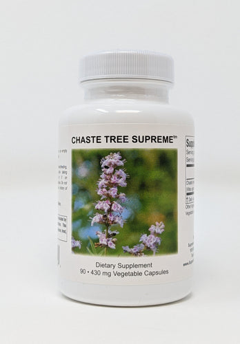 Chaste Tree Supreme 90 Caps for PMS, Hormone Balancing, Prostate, Antimicrobial