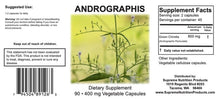 Andrographis by Supreme Nutrition. Antiviral, Antibacterial, Anti-inflammatory