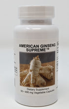 American Ginseng Supreme - 60 Caps. Adrenal, Memory, and Blood Sugar Support