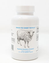 Grass Fed Sheep Testicle by Supreme Nutrition. 90 Cap. Men's Health, Muscle Mass